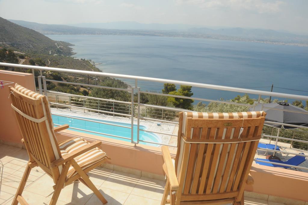 Aegean View Villa Loutráki Exterior foto