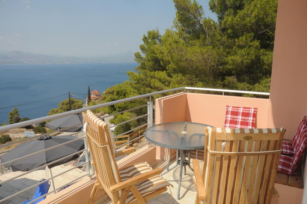 Aegean View Villa Loutráki Exterior foto